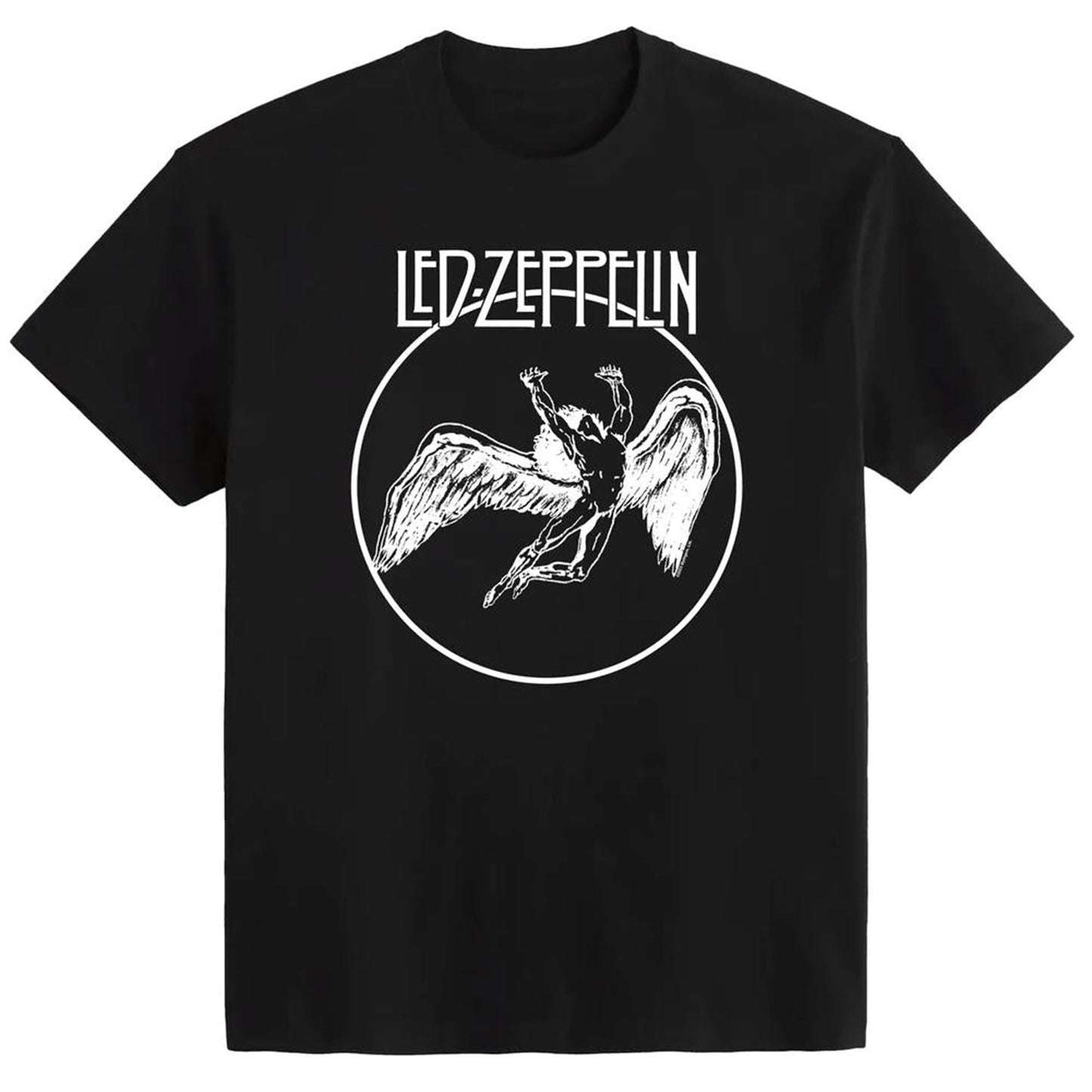 Led Zeppelin Swan Song Circle Tee Slim Fit T-shirt Front