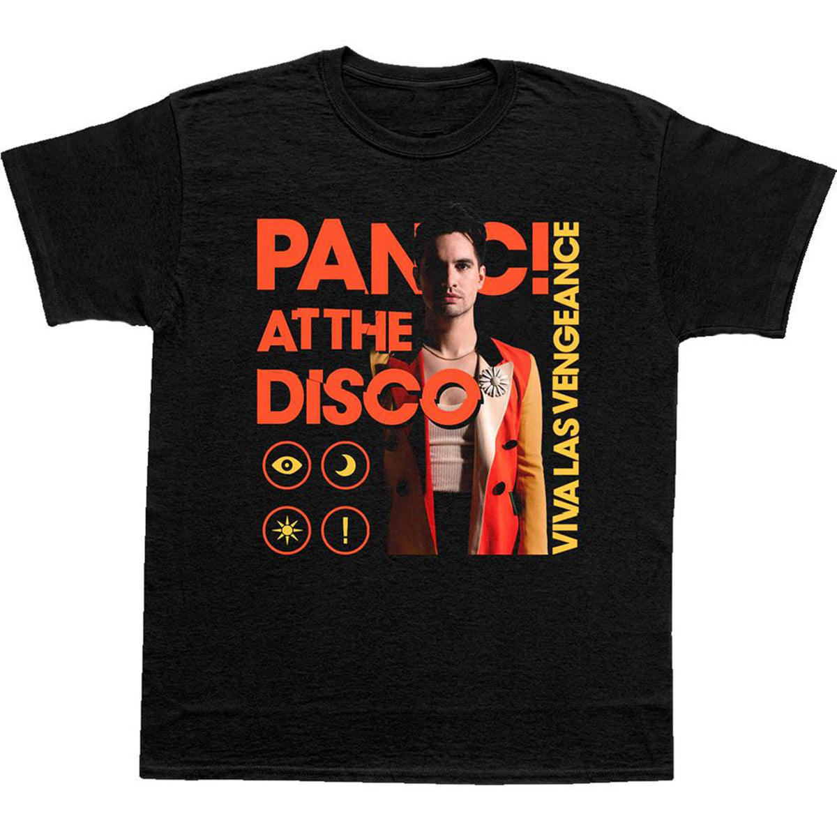 Panic! At The Disco Stacked Photo T-shirt Front