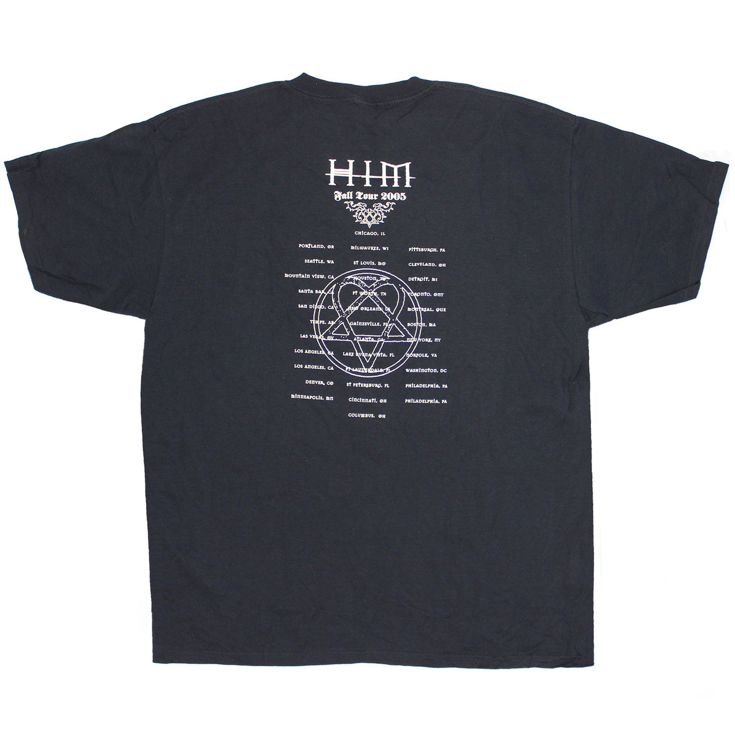 Fall Tour 2005 T-shirt