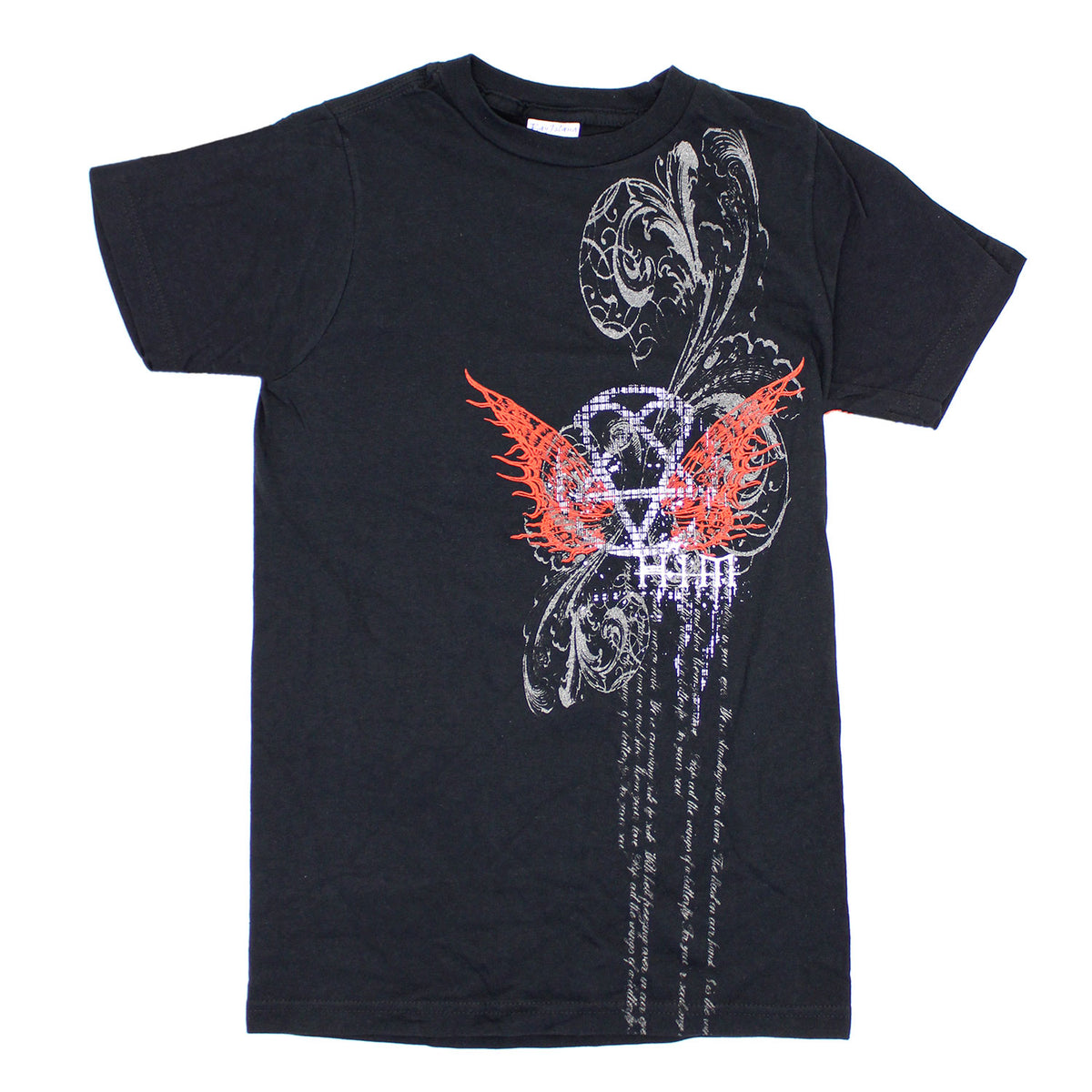 HIM Butterfly T-shirt Front