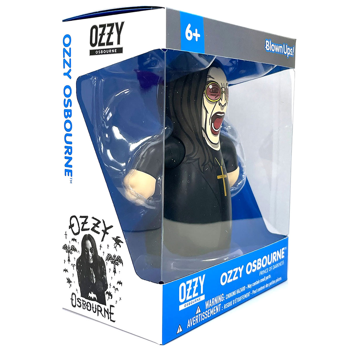 Ozzy Osbourne Prince Of Darkness Blown Ups! by Jabberwocky Toys Action Figure Back
