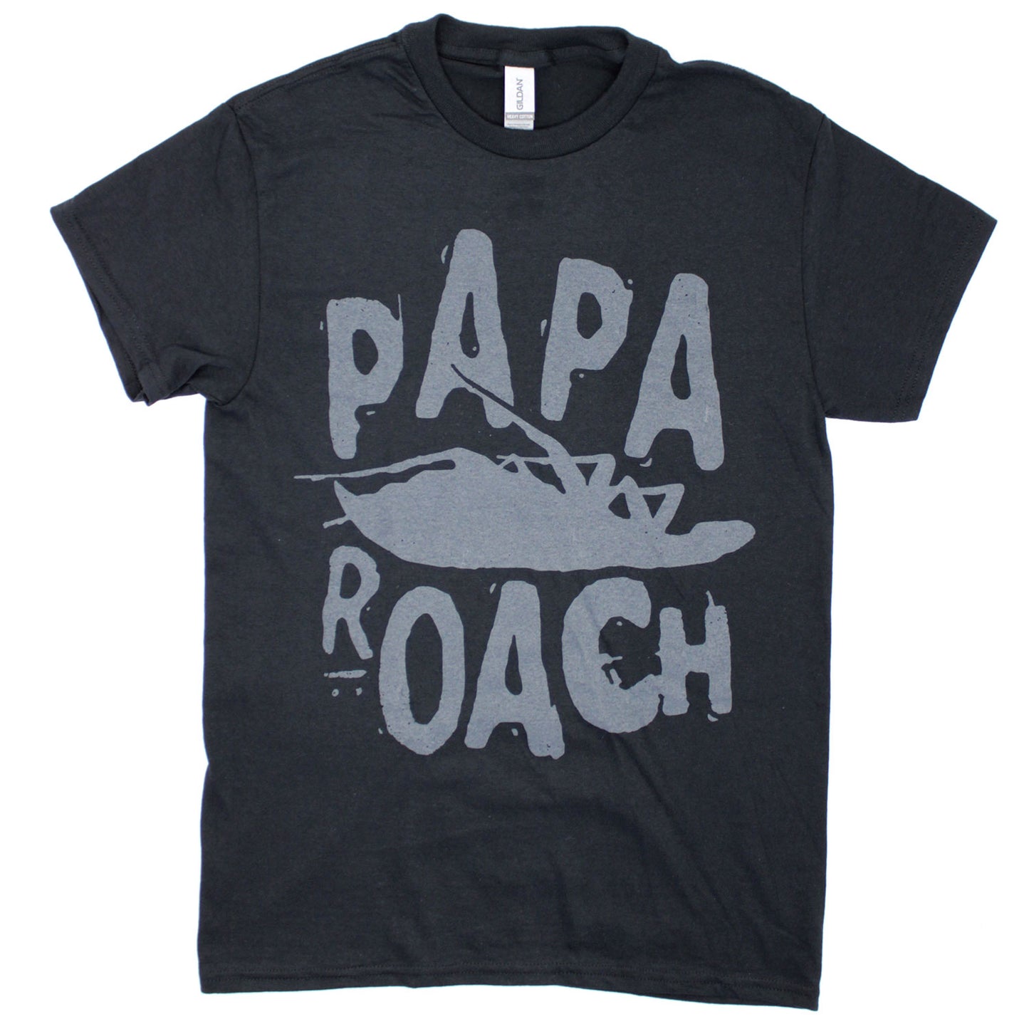Papa Roach Black T-shirt Front