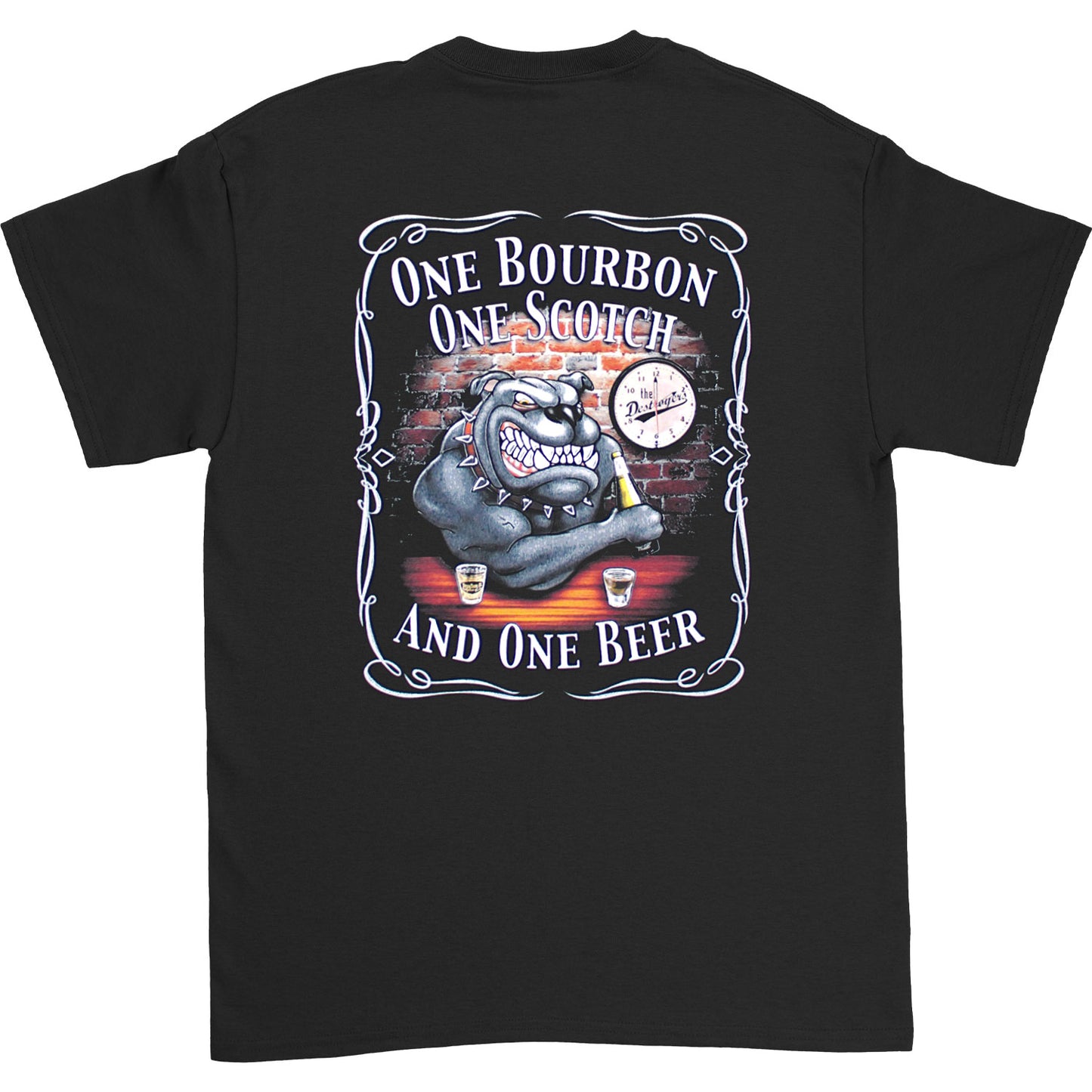 George Thorogood One Bourbon T-shirt Back