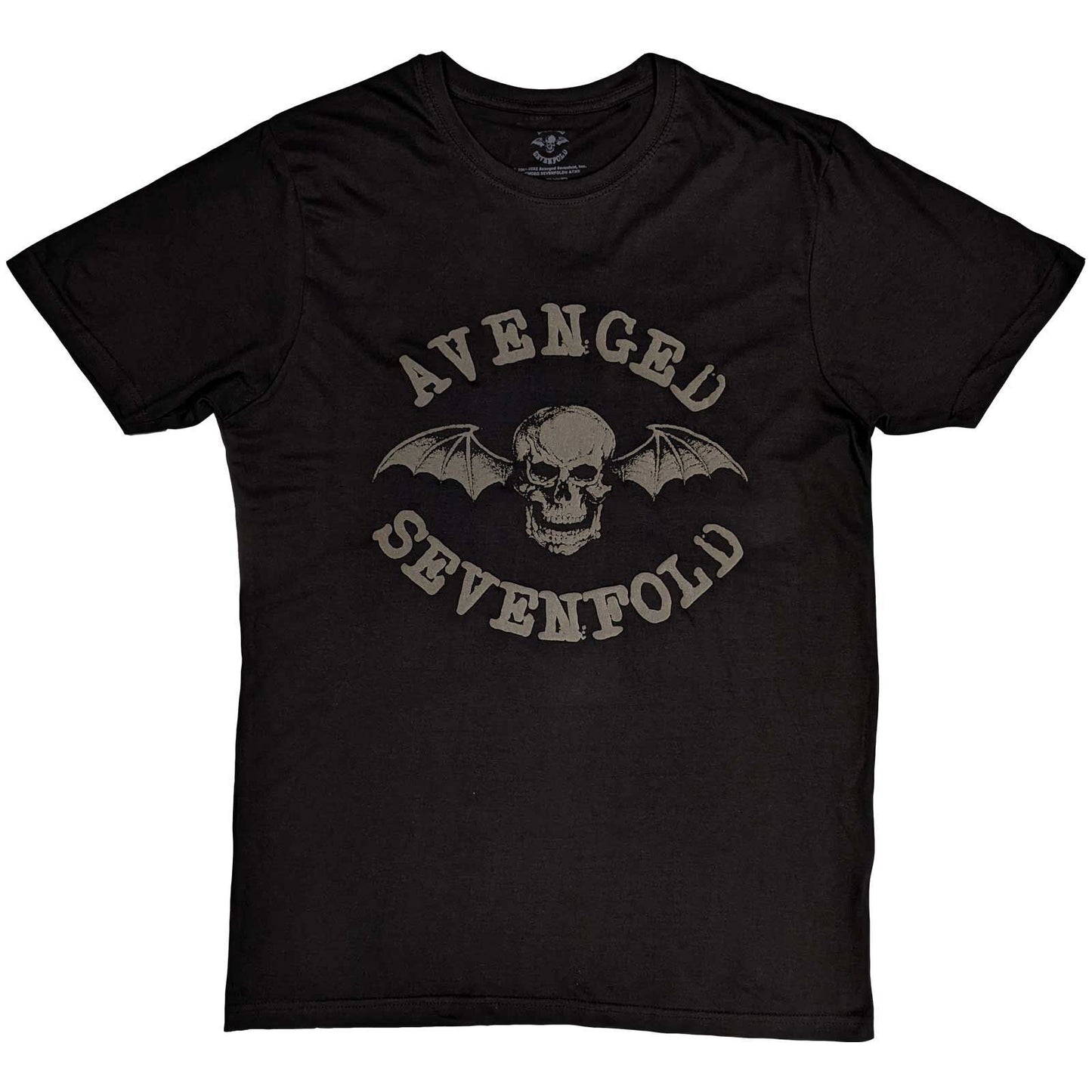 Avenged Sevenfold Classic Deathbat T-shirt Front