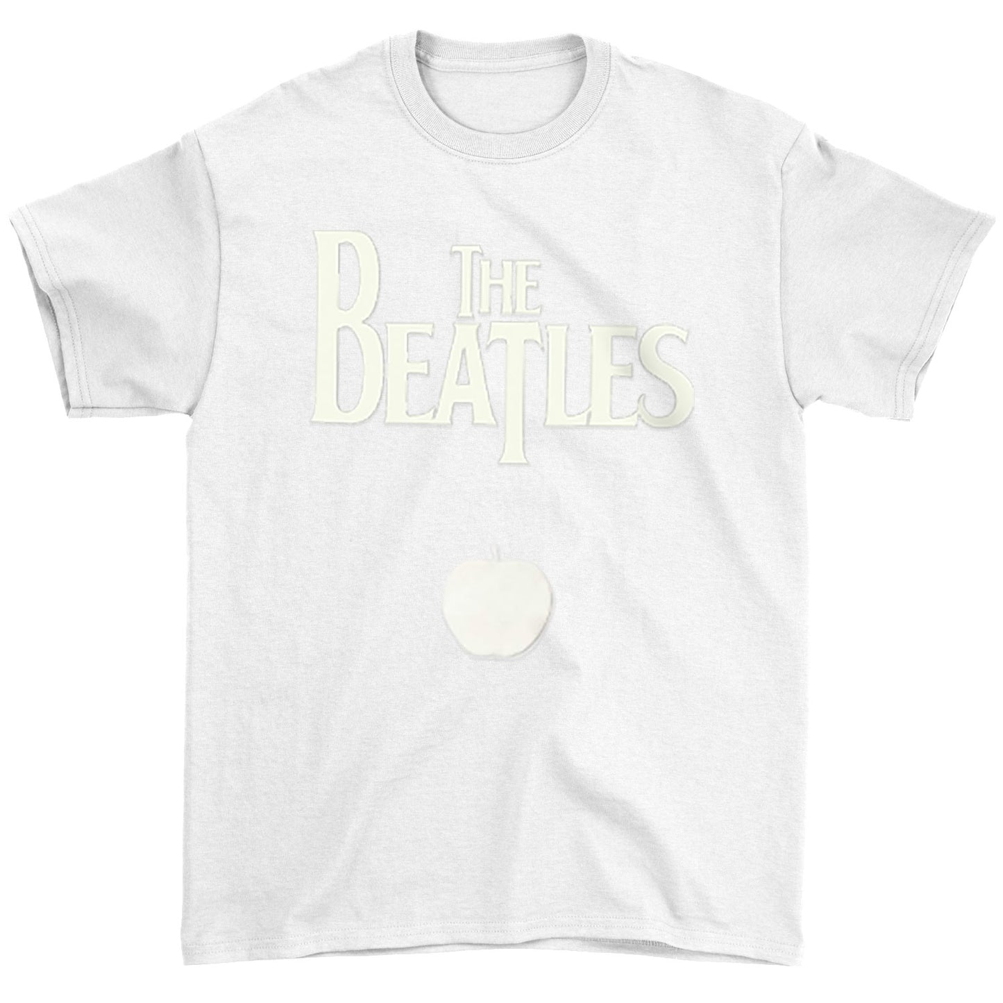 Beatles Logo & Apple T-shirt Front