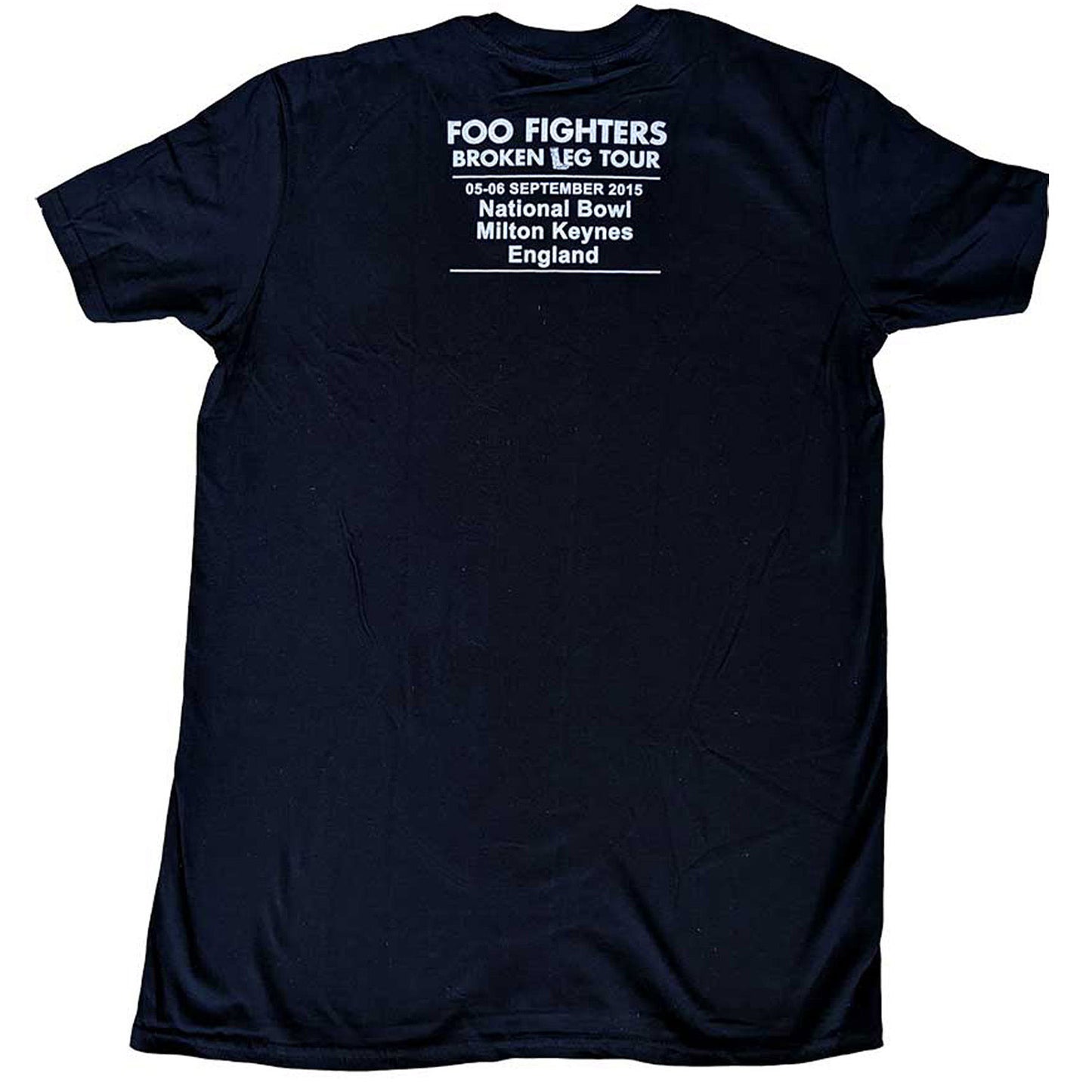 Foo Fighters Break A Leg Milton Keynes T-shirt Back
