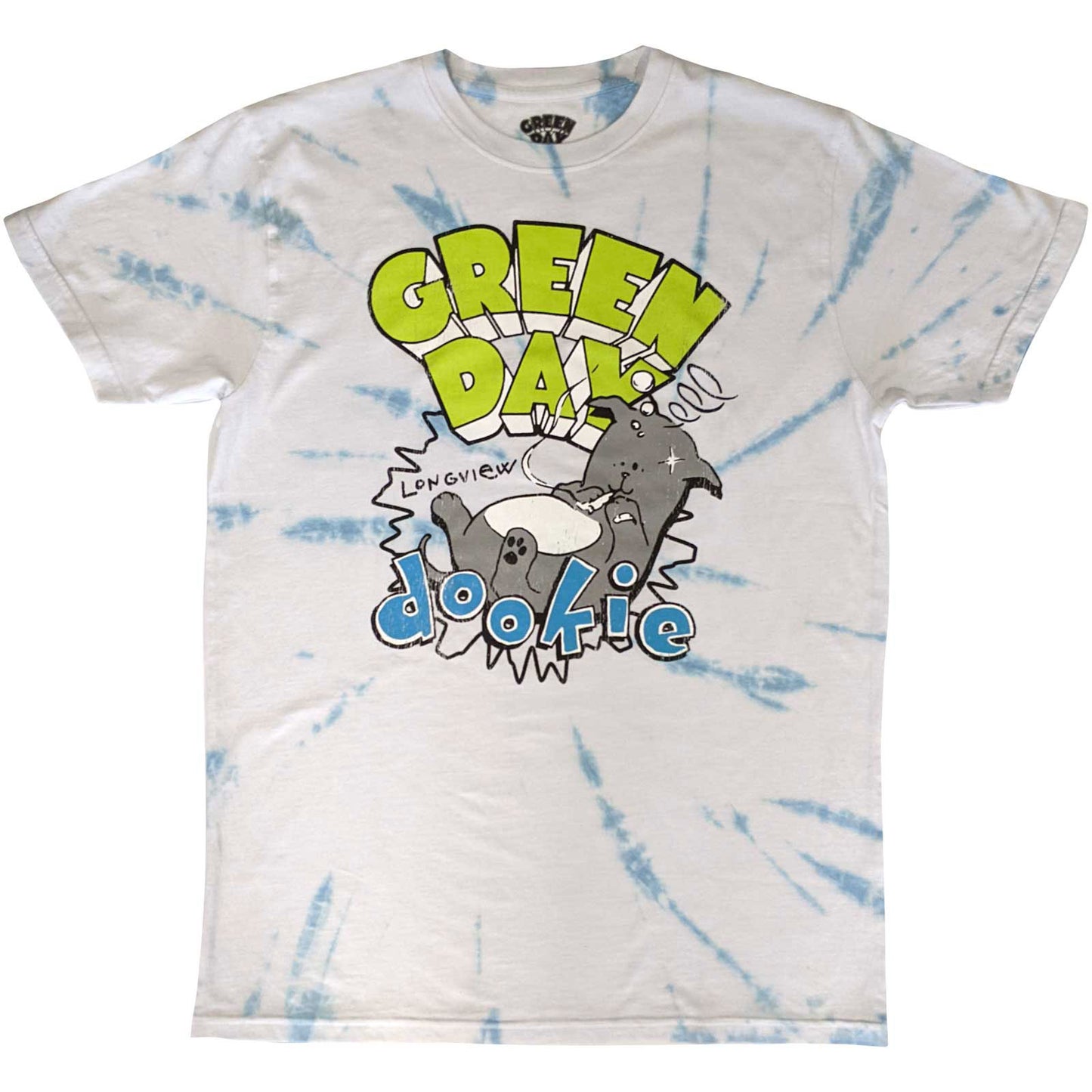 Green Day Dookie Longview T-shirt Front