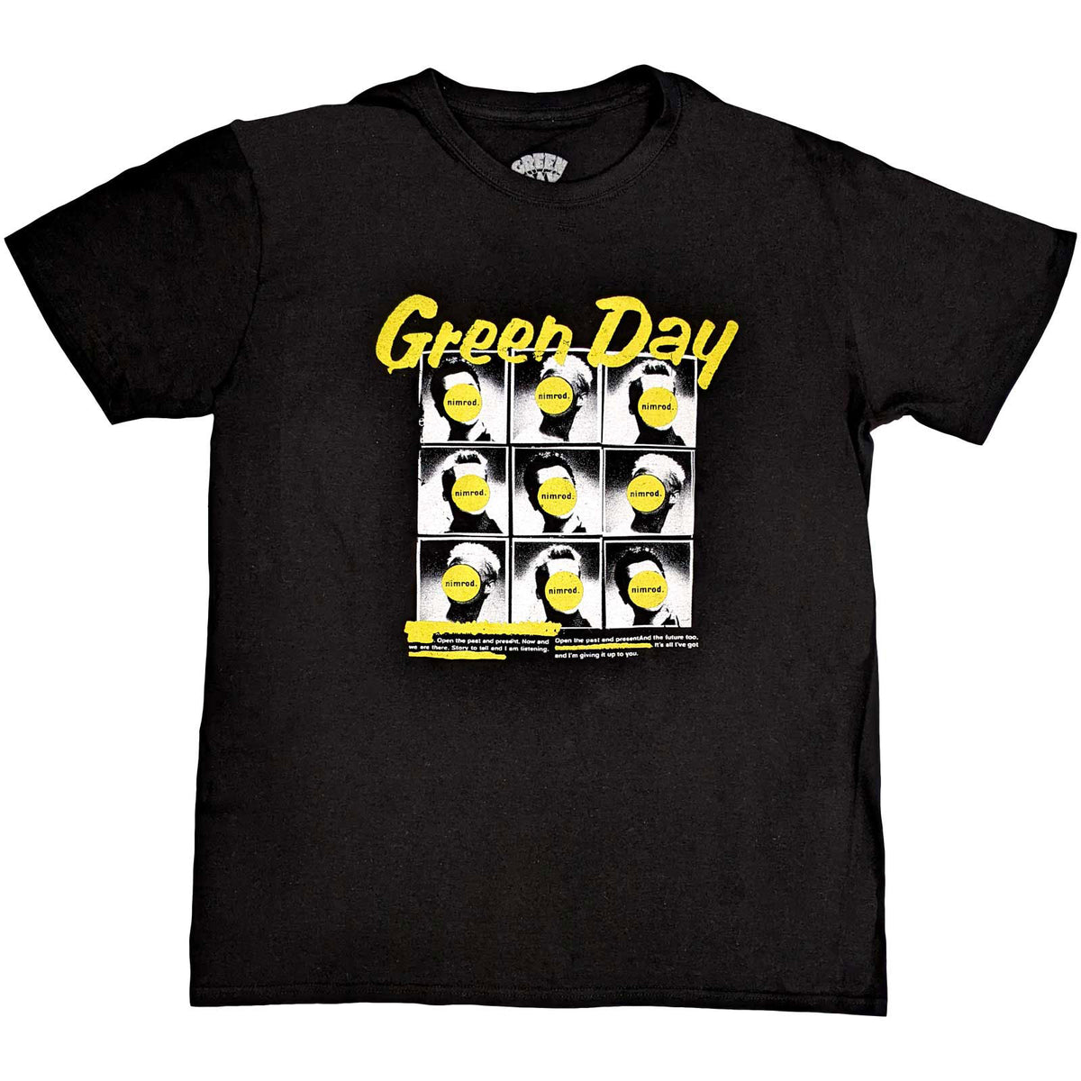 Green Day Nimrod T-shirt Front
