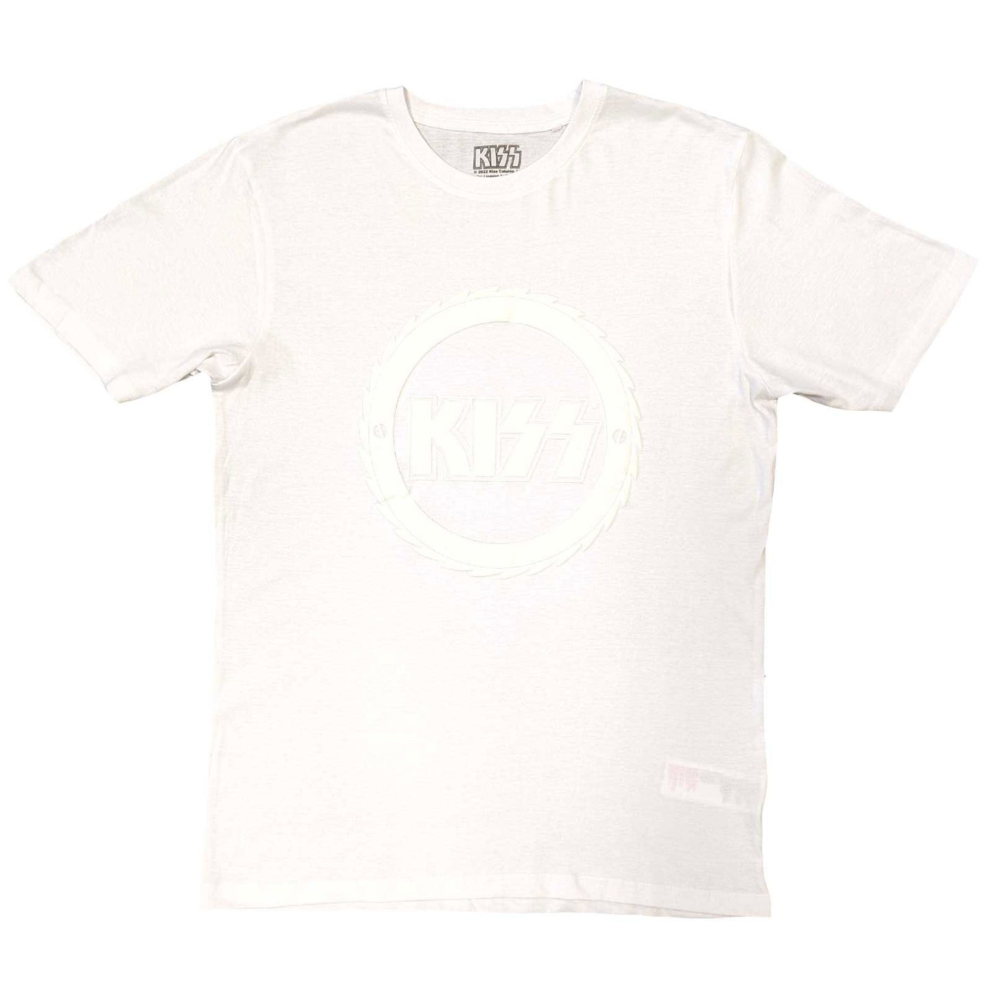 KISS Buzzsaw Logo T-shirt Front