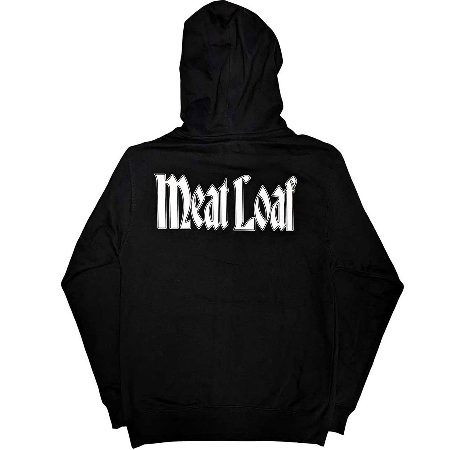 Meatloaf Bat Out Of Hell Hooded Sweatshirt Back