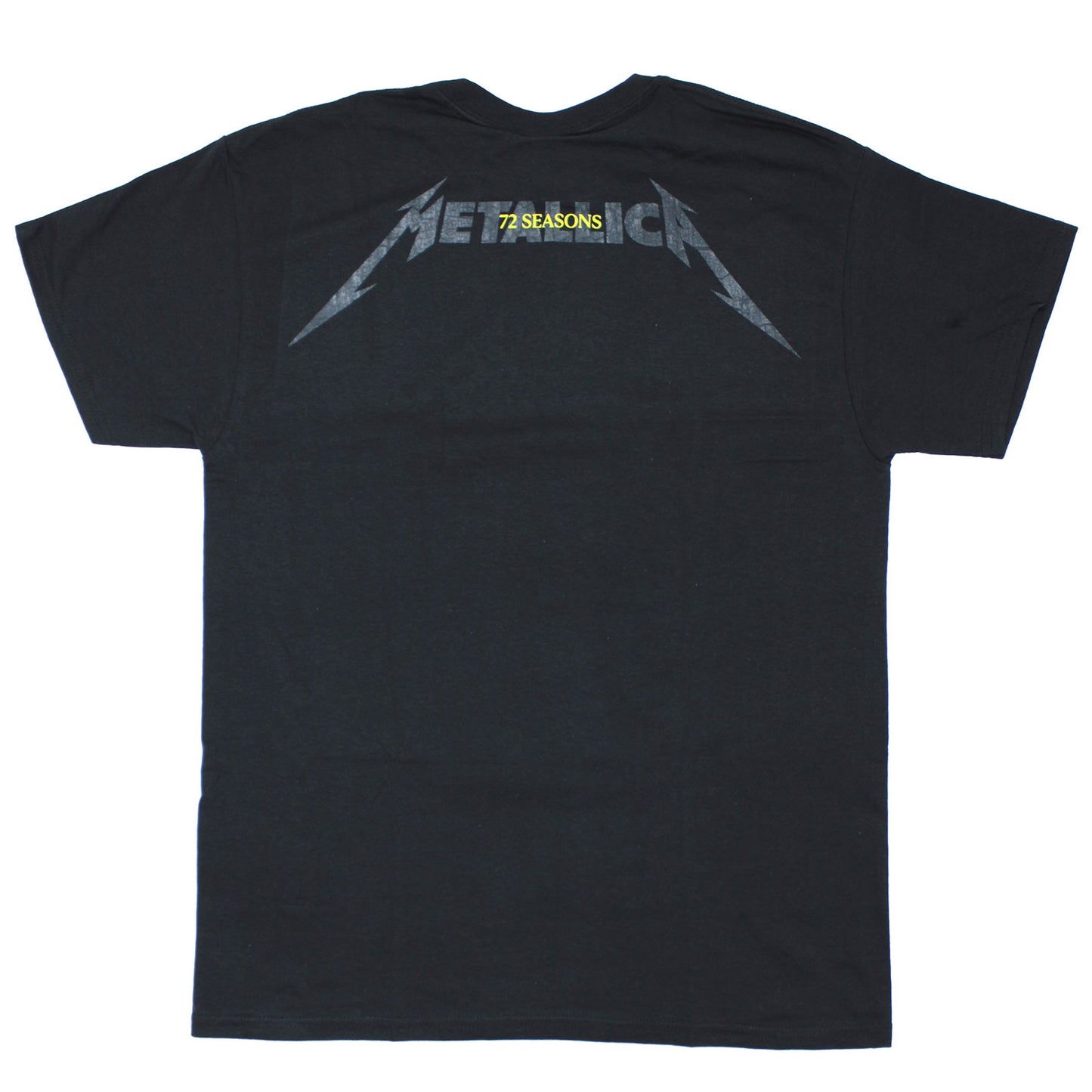 Metallica 72 Seasons Charred Logo T-shirt Back