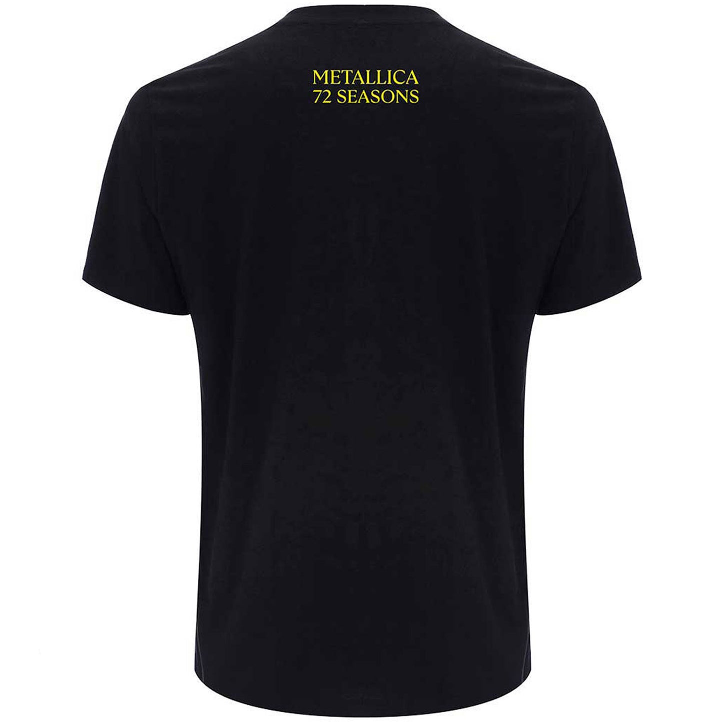 Metallica 72 Seasons Broken/burnt Guitar T-shirt Back