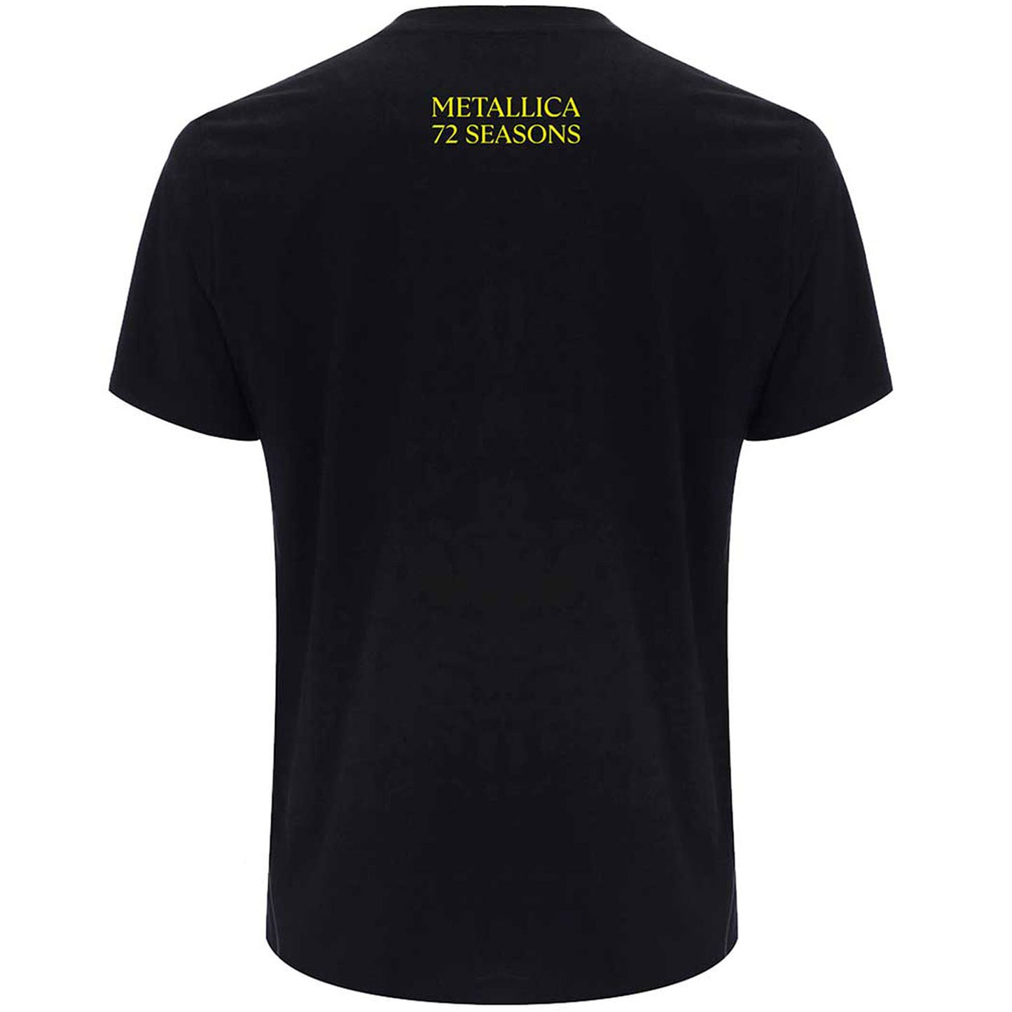 Metallica 72 Seasons Burnt Vinyl T-shirt Back