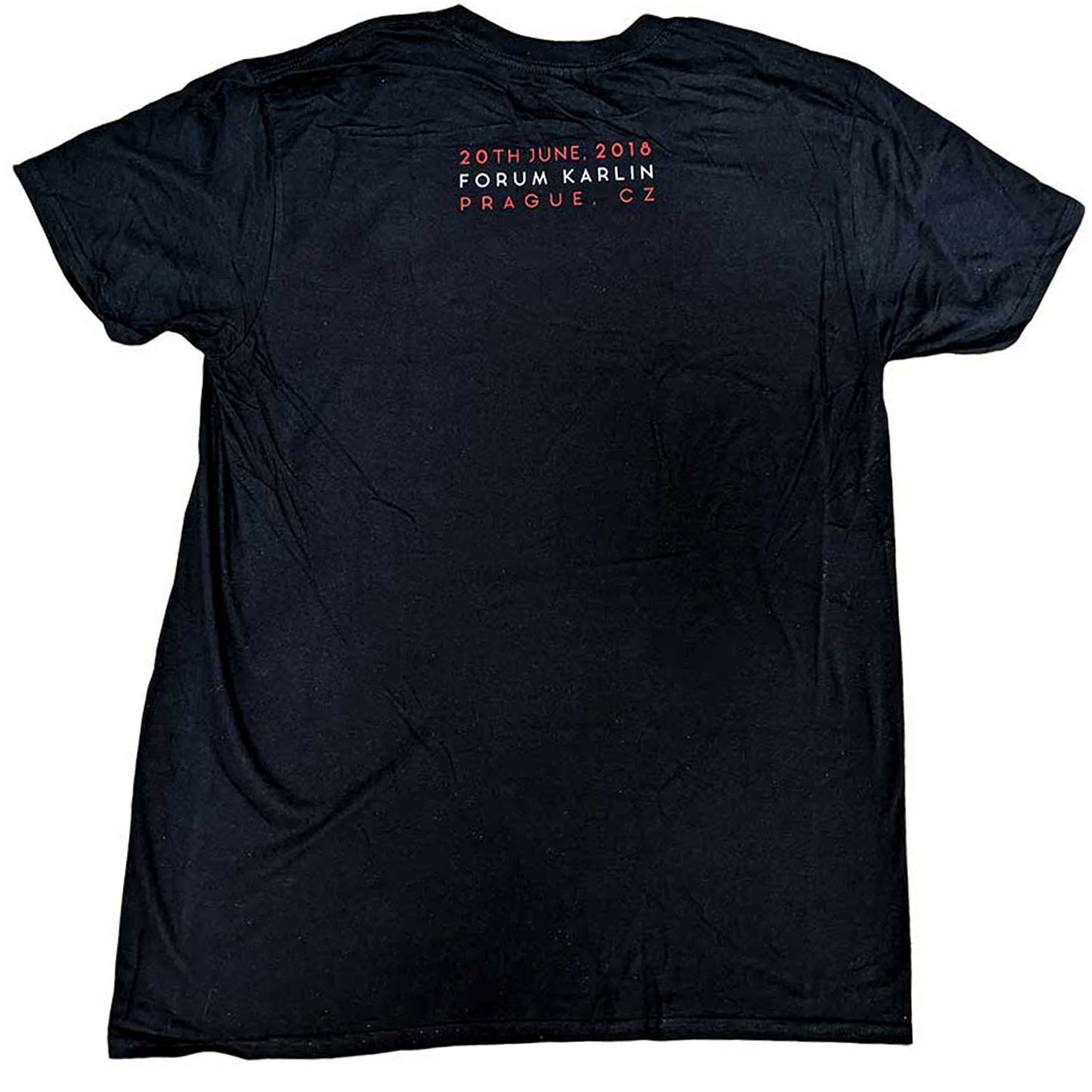 Queens Of The Stone Age Prague 2018 T-shirt Back