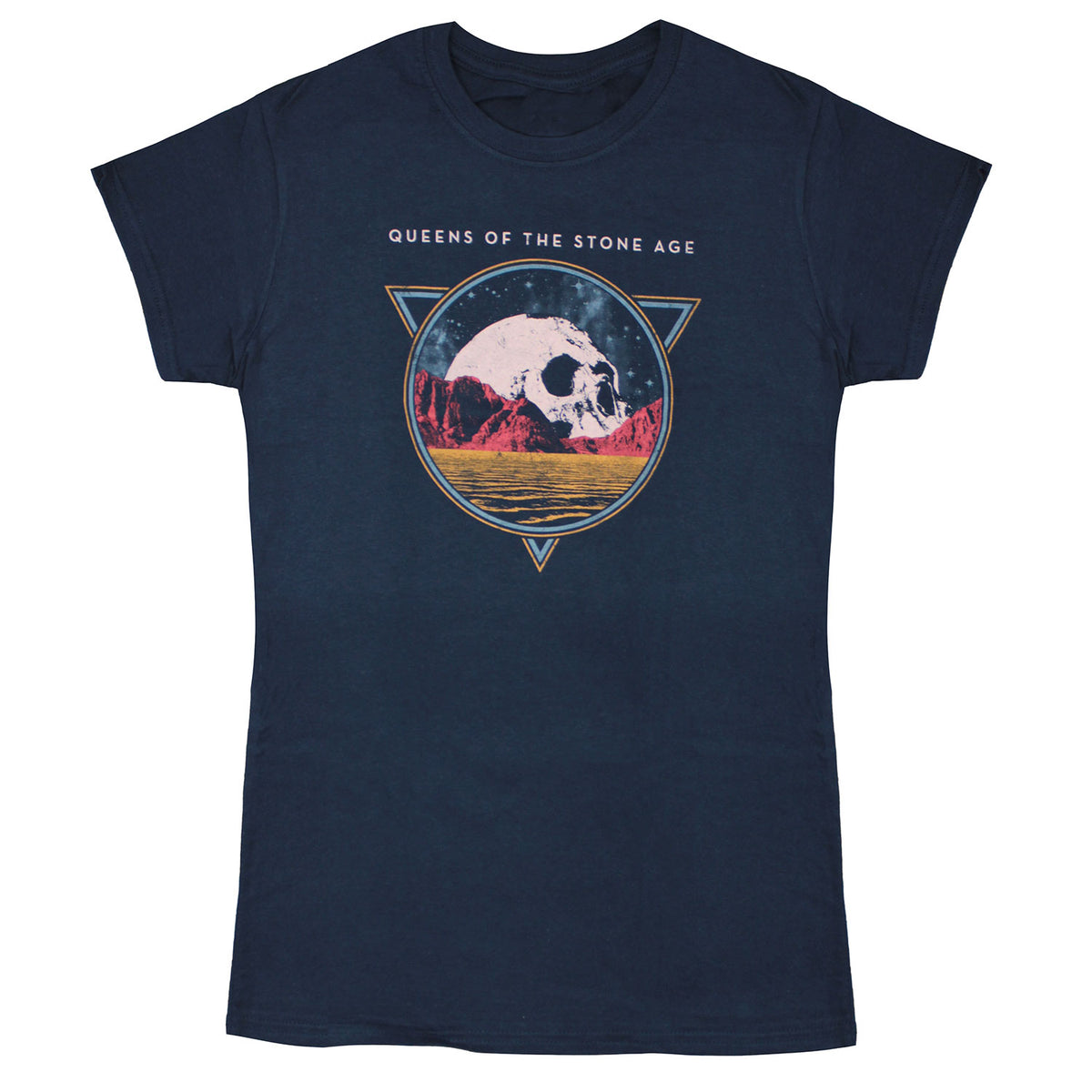 Queens Of The Stone Age Skull Lady (Ex-Tour) Junior Top Front