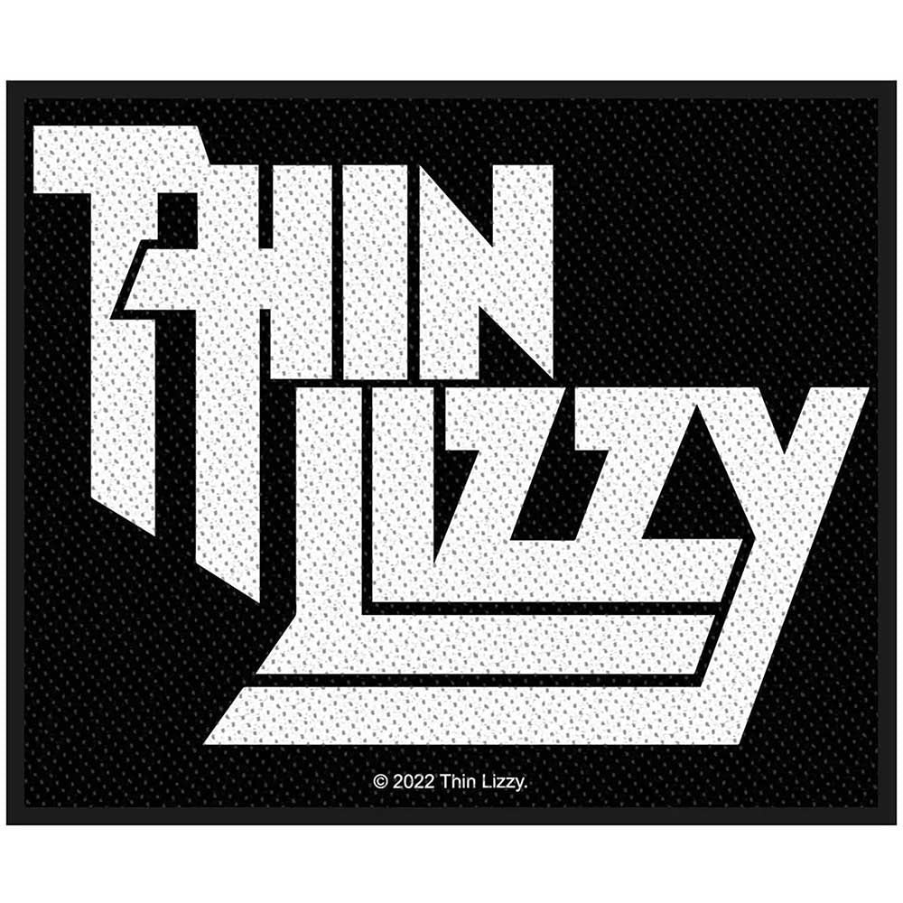 Thin Lizzy Logo Woven Patch Front