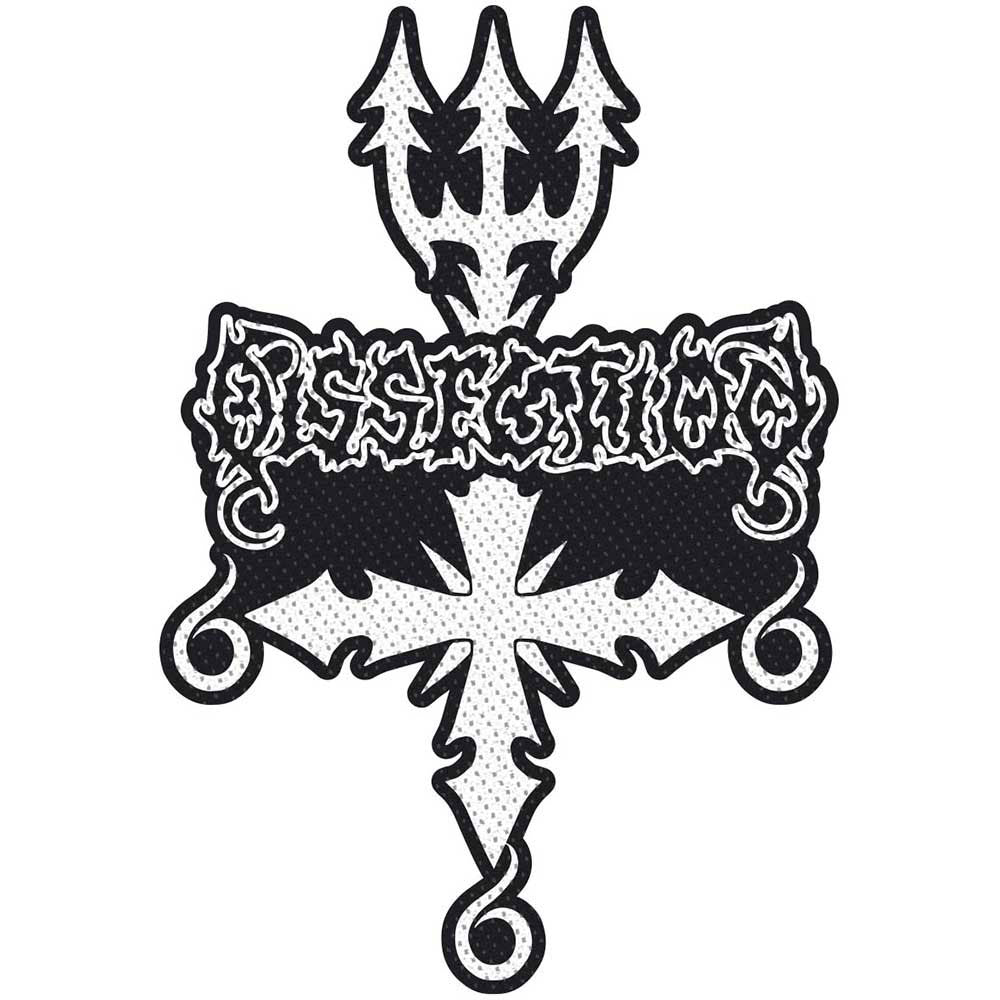 Dissection Logo Cut Out Woven Patch Front