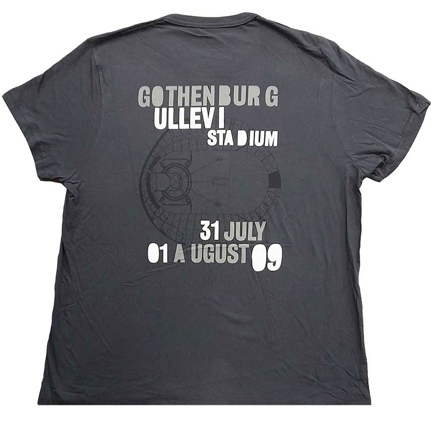 U2 360 Degree Tour Gothenburg 2009 T-shirt Back