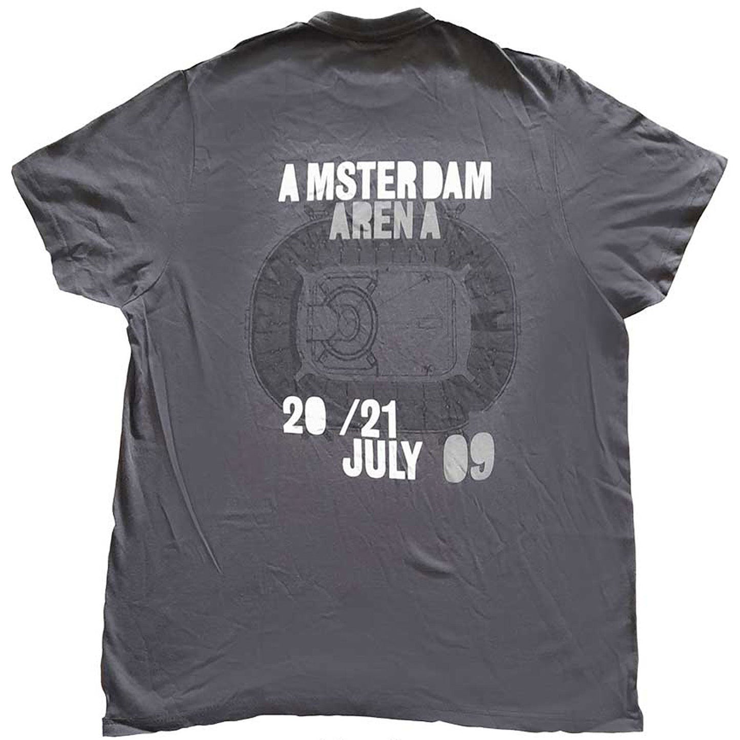U2 360 Degree Tour Amsterdam 2009 T-shirt Back