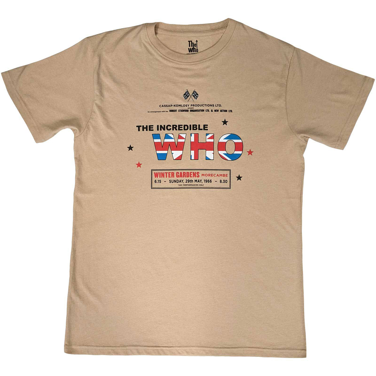 Who The Incredible T-shirt Front