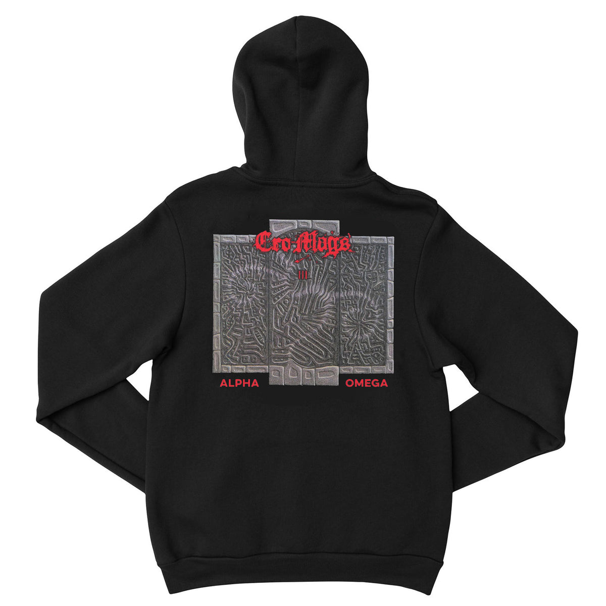 Cro-Mags Alpha Omega Hooded Sweatshirt Back
