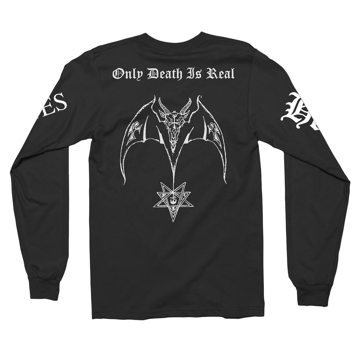 Hellhammer Satanic Rites Long Sleeve Back