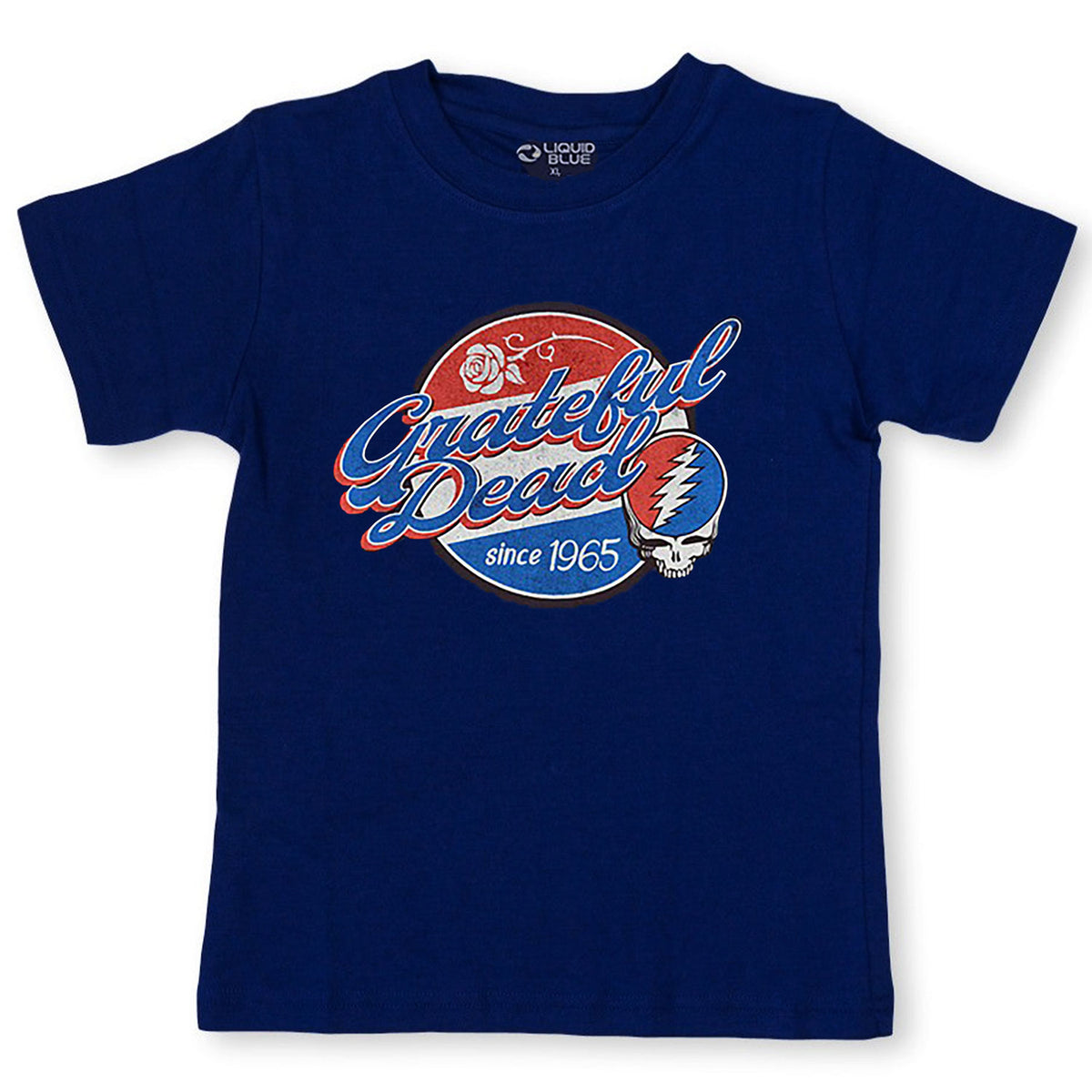 Grateful Dead Label Slim Fit T-shirt Front