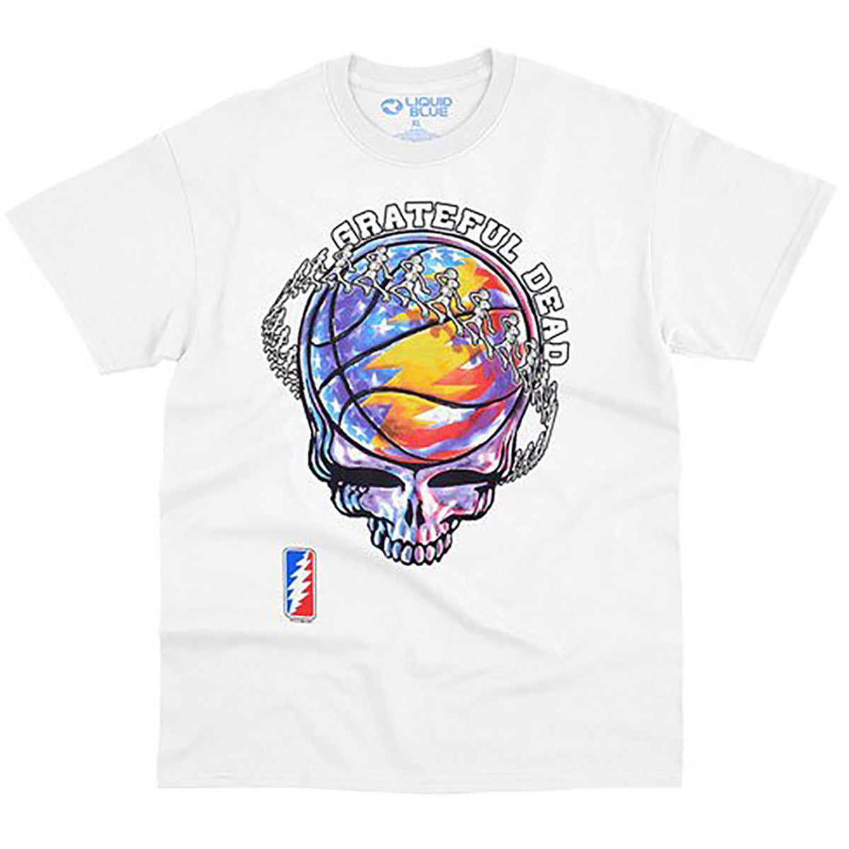 Grateful Dead SYF BBall T-shirt Front