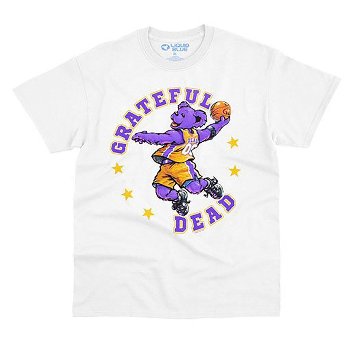 Grateful Dead Hoops Bear T-shirt Front