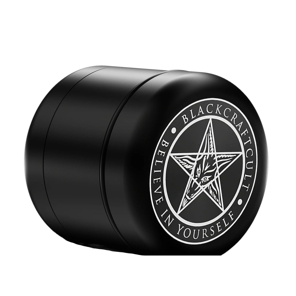 Blackcraft Cult Believe In Yourself 2" 4 Piece Grinder Grinder Back