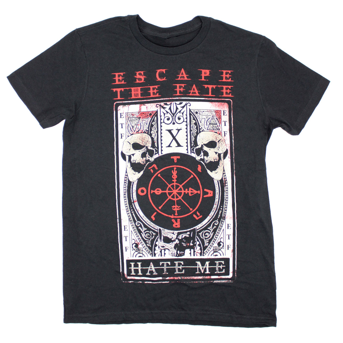 Escape The Fate Hate Me ETF X T-shirt Front