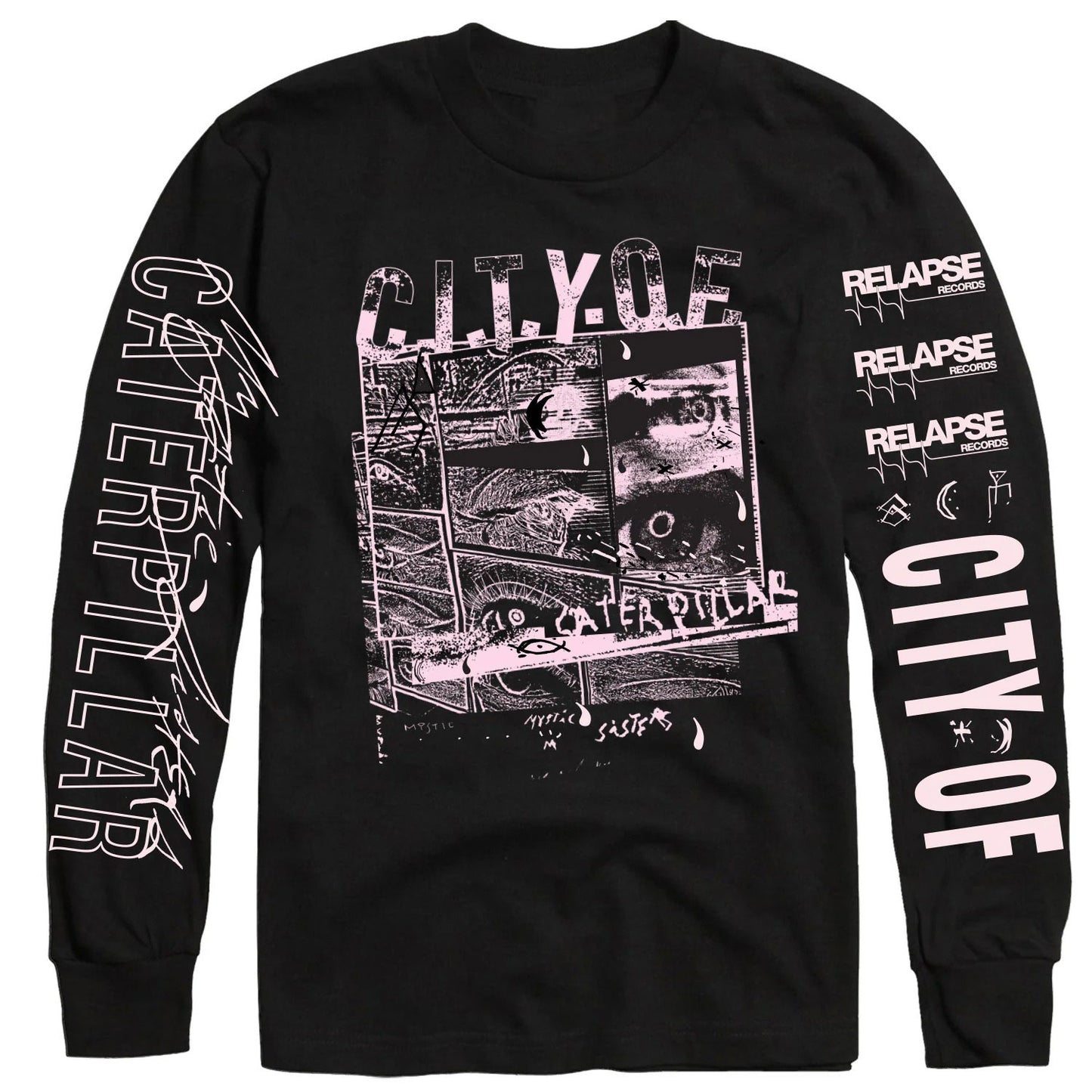 City Of Caterpillar Mystic Sisters Long Sleeve Front