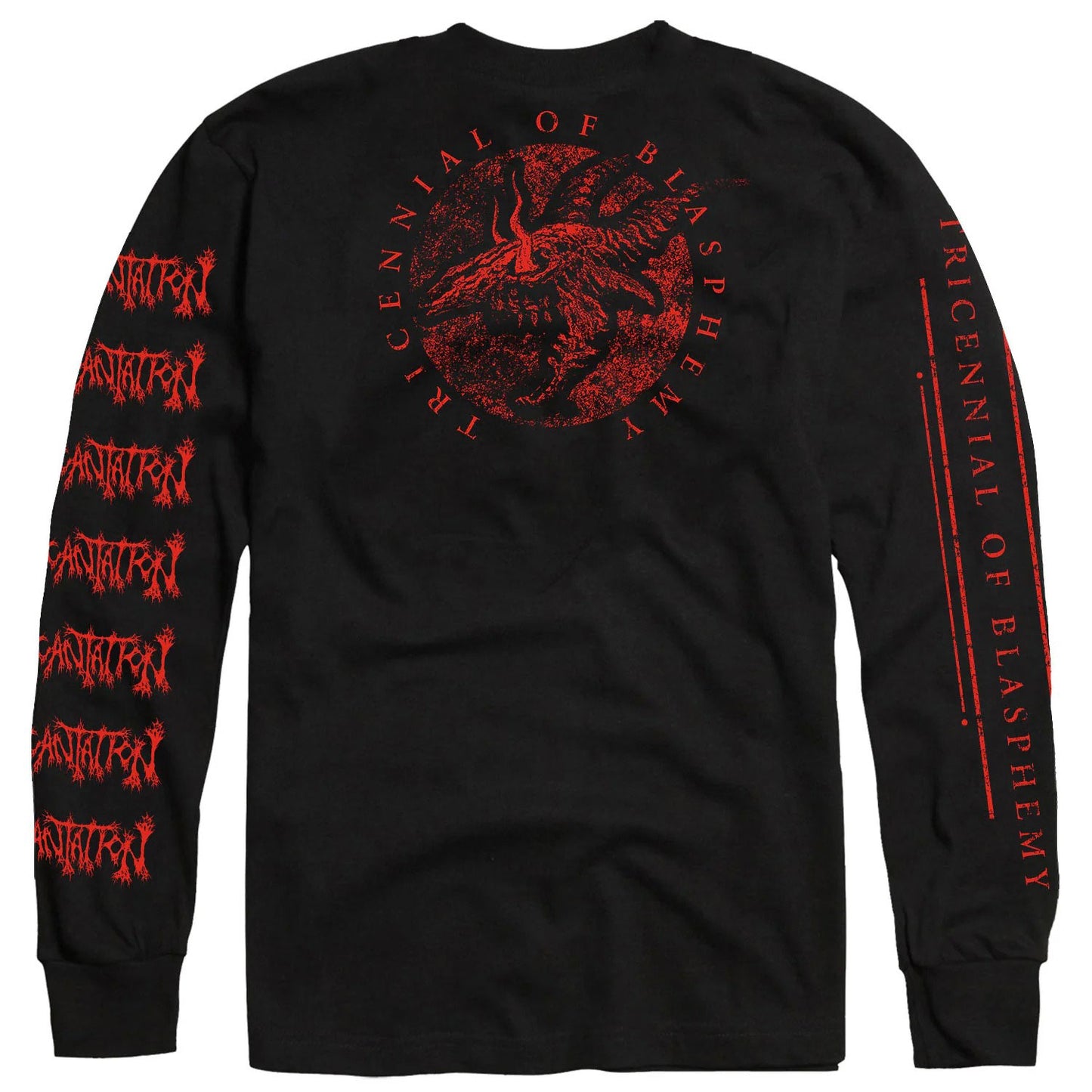 Incantation Tricennial of Blasphemy Long Sleeve Back