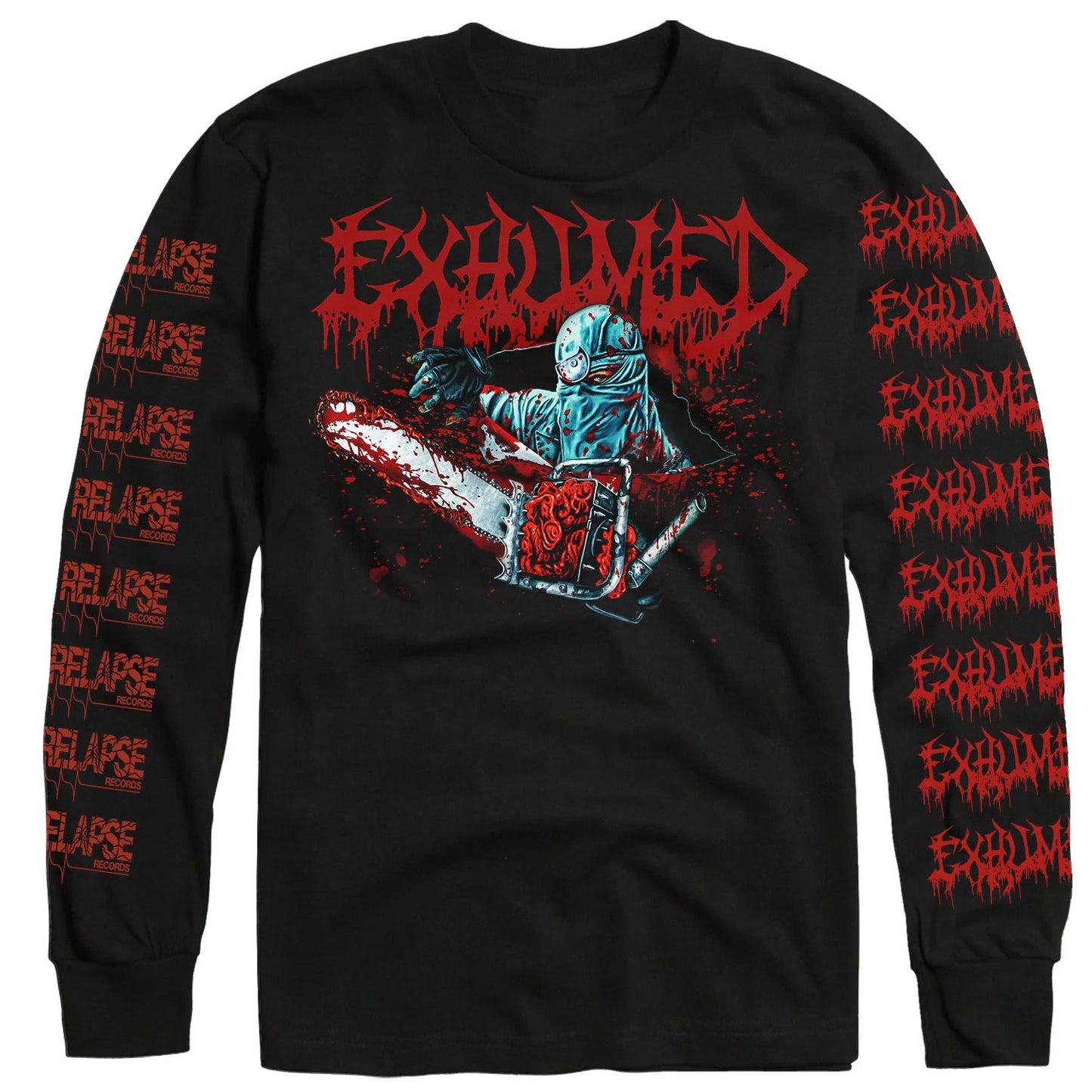 Exhumed Horror Long Sleeve Front