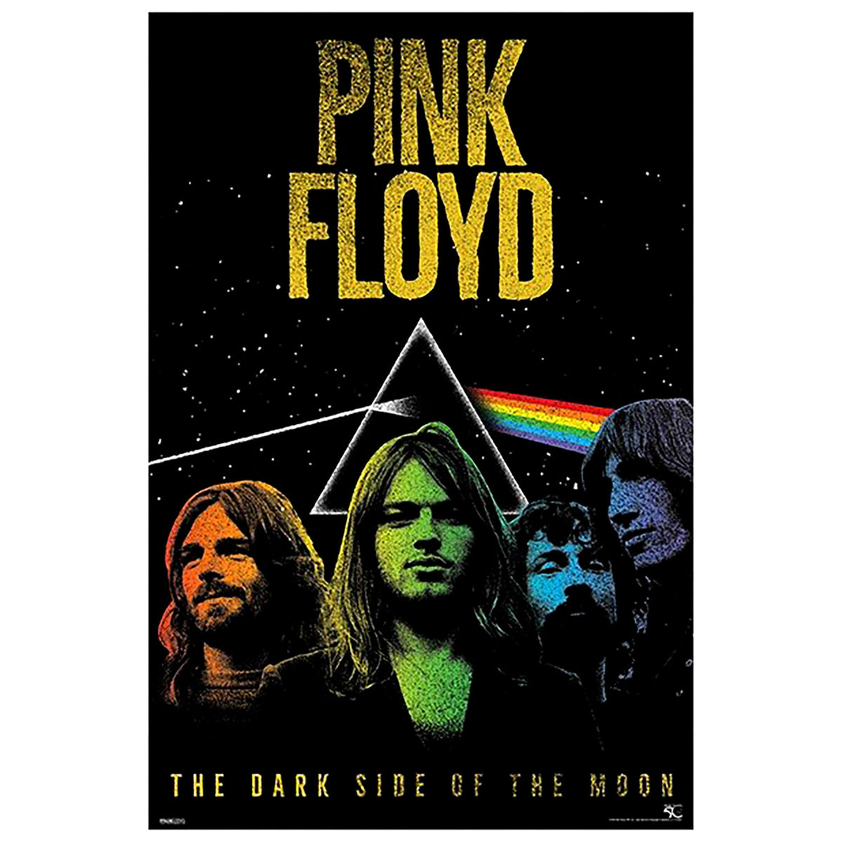 Pink Floyd DSOTM50-Band Domestic Poster Front