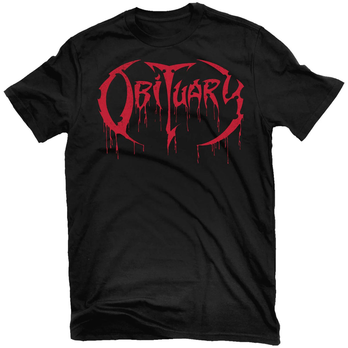 Obituary Cause of Death Logo T-shirt Front