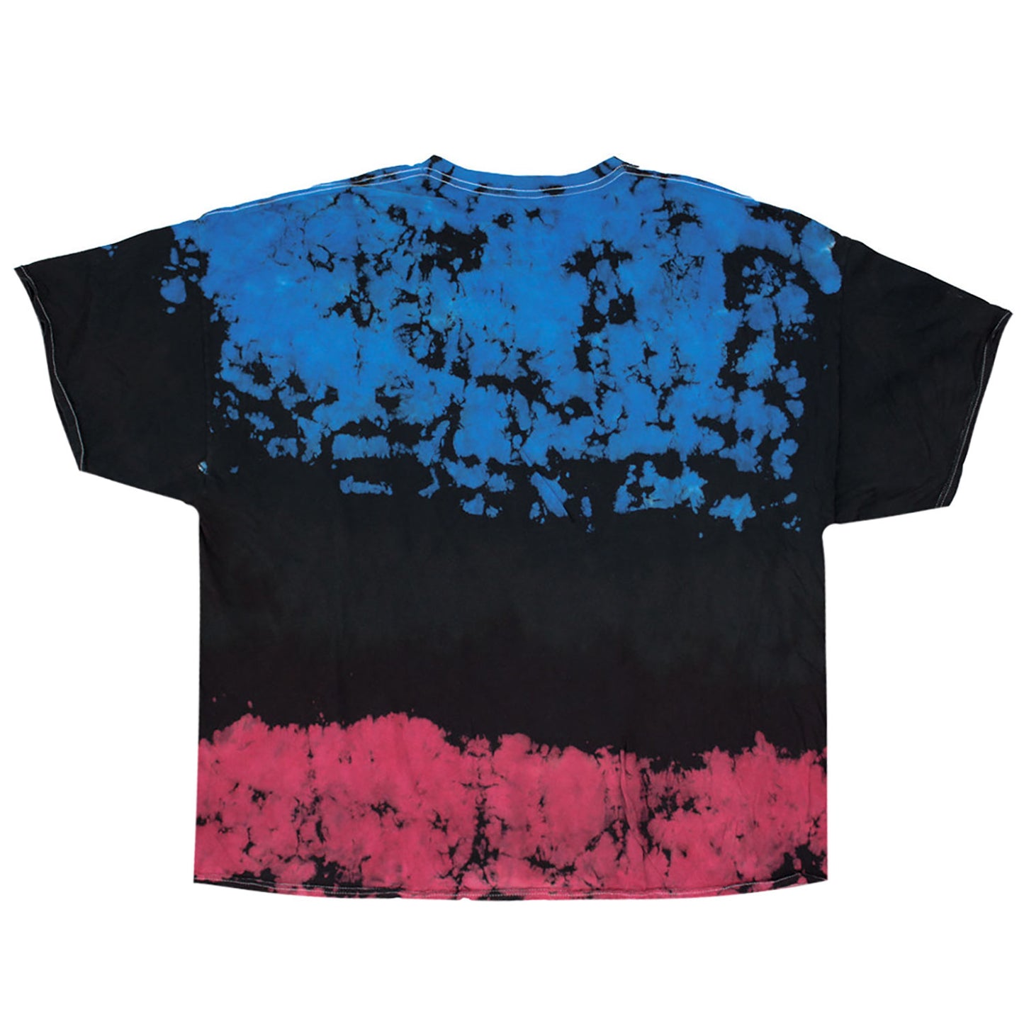 Mary J. Blige Faces Jumbo Print Tie Dye Tee Tie Dye T-shirt Back