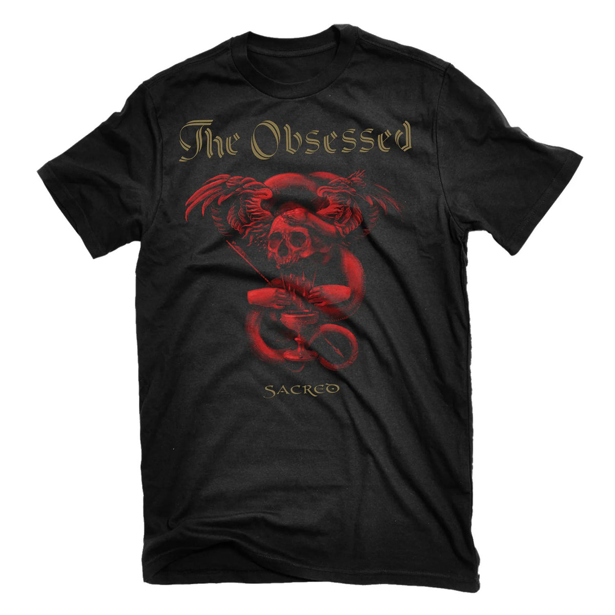 Obsessed Sacred T-shirt Front