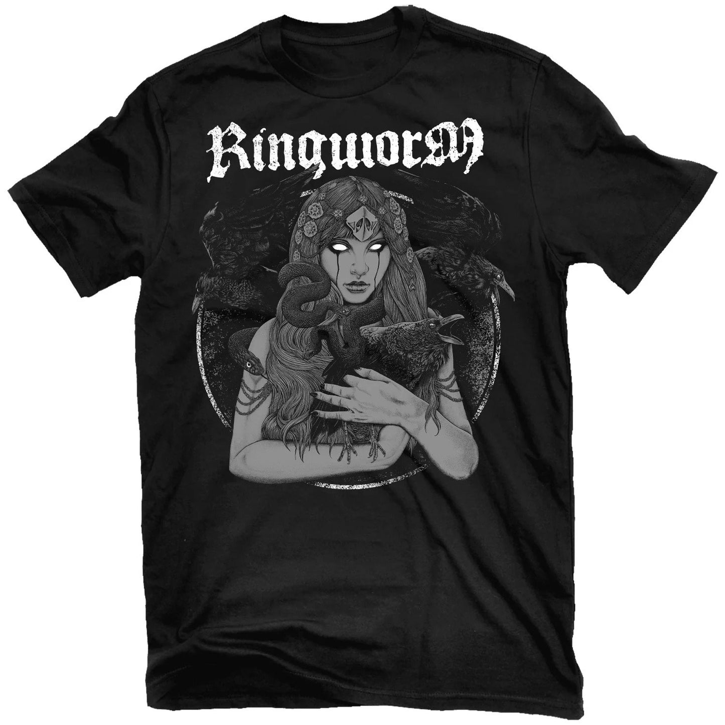 Ringworm Snake Church T-shirt Front