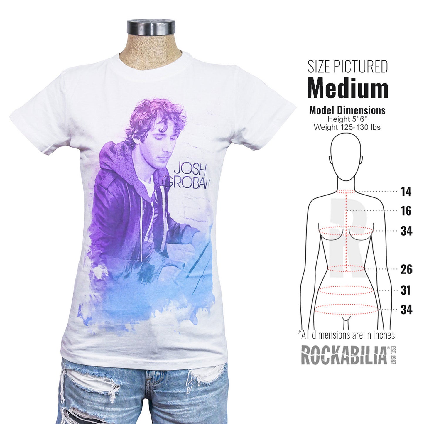 Josh Groban Watercolor Junior Top Alt 3