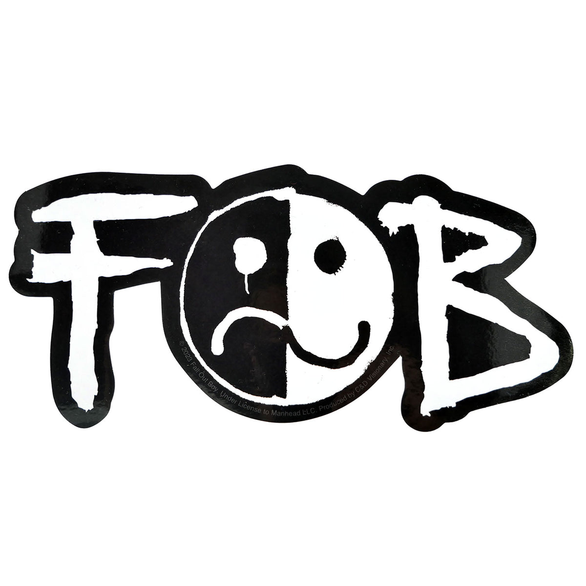 Fall Out Boy Logo Sticker Front