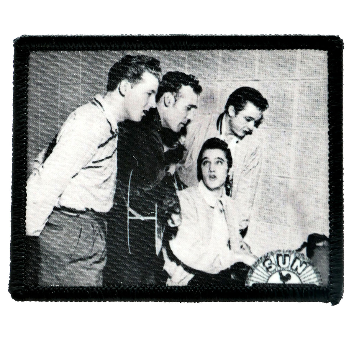 Sun Records Million Dollar Quartet Embroidered Patch Front