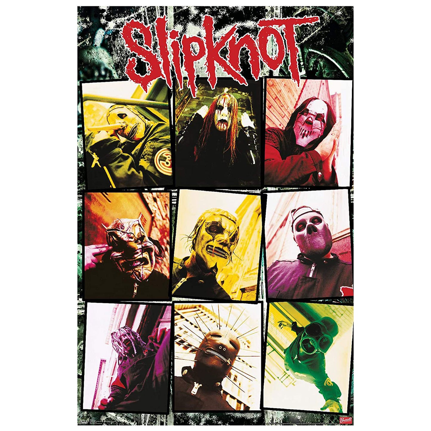 Slipknot Grid Domestic Poster Front