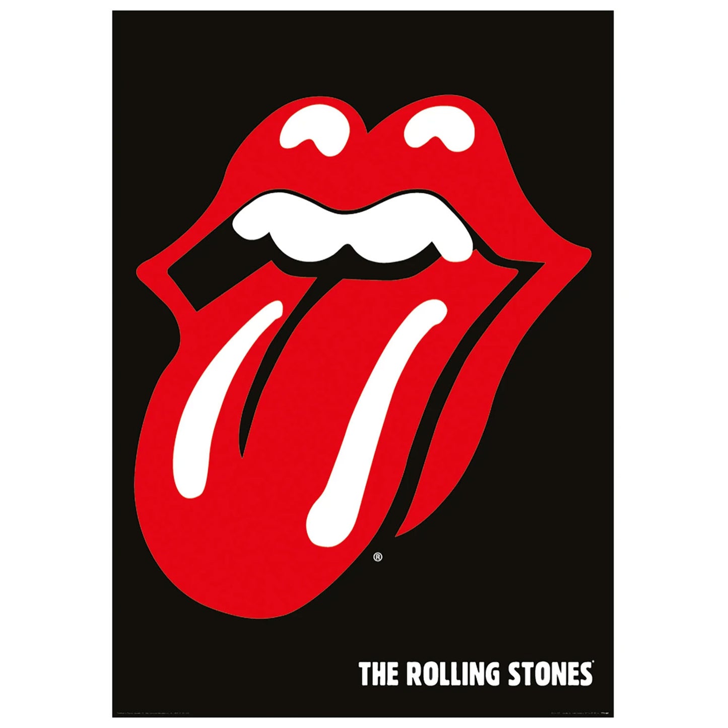 Rolling Stones Tongue Domestic Poster Front