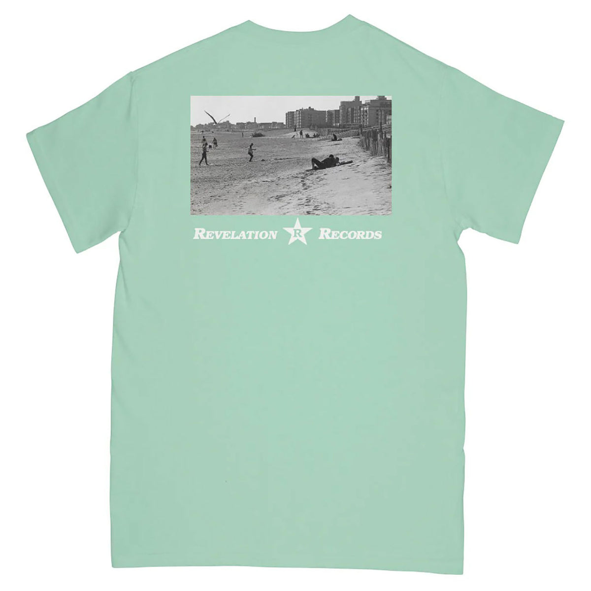 Constant Elevation Freedom Beach (Mint Green) T-shirt Back