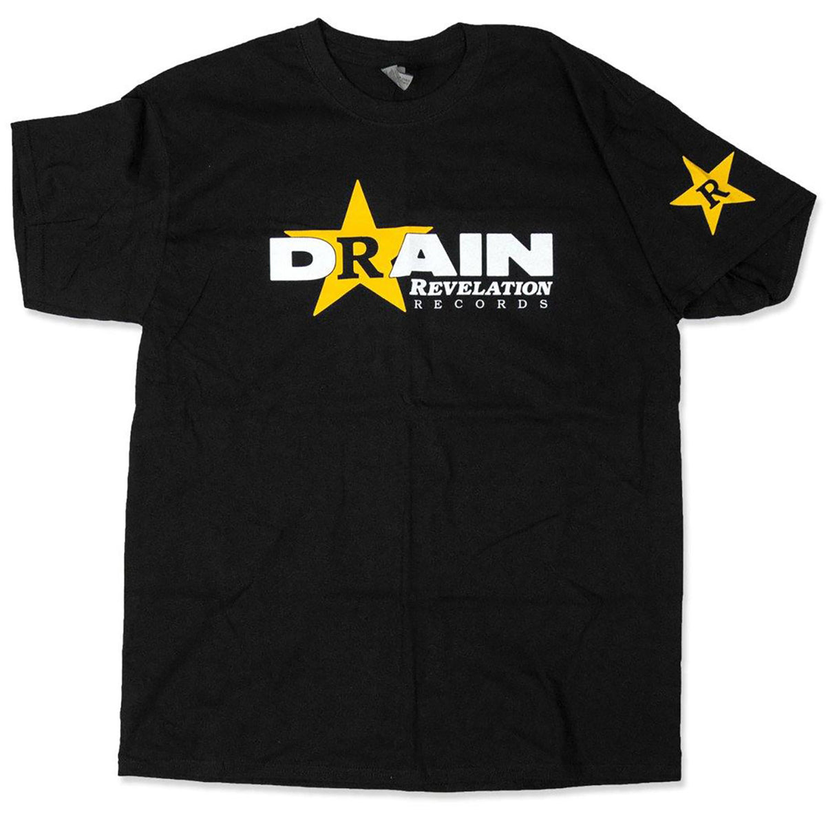 Drain Rev Logo (Black) T-shirt Front