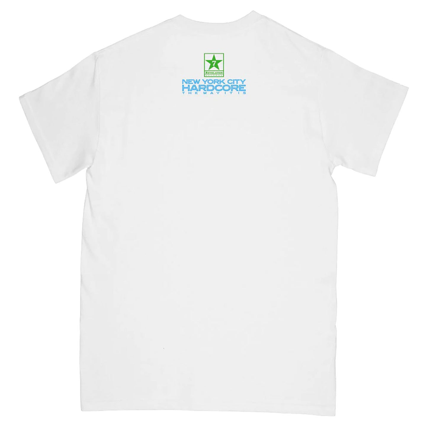 Gorilla Biscuits BJ Papas New York City Hardcore: The Way It Is (White) T-shirt Back