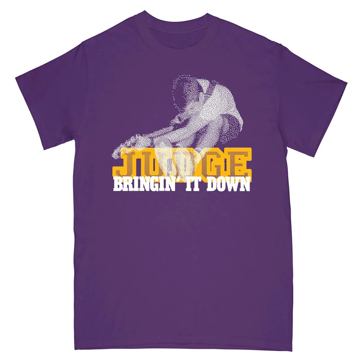 Judge Jump Man (Purple) T-shirt Front