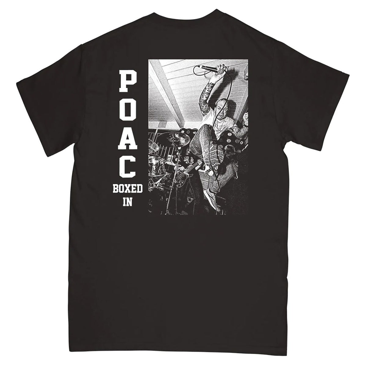 Planet On A Chain Boxed In T-shirt Back