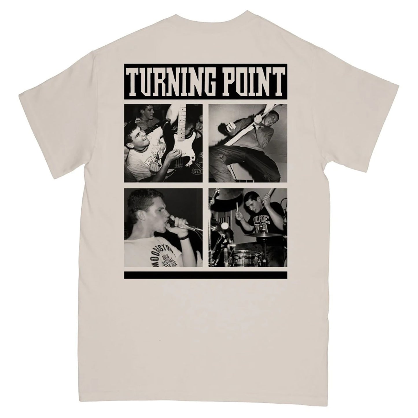 Turning Point EP Cover (Natural) T-shirt Back